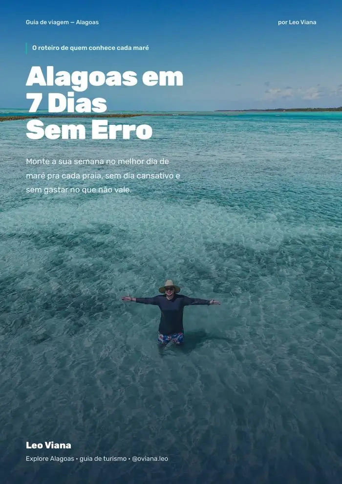 Capa do guia Alagoas em 7 Dias Sem Erro